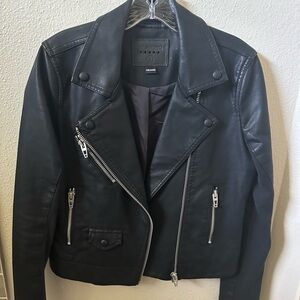 Anthropologie Brand Blank NYC Vegan Leather Jacket